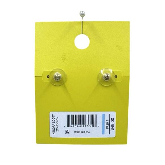 Kendra Scott Lily Mix 14K Gold Over Brass Linear Butterfly Earrings - 1.25” - Picture 3 of 3